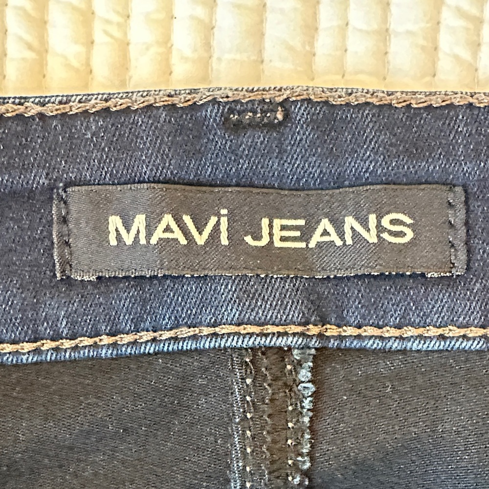 Mavi Men's Blue Jeans Deep Indigo Zach Straight Leg 36/30 - Picture 8 of 11